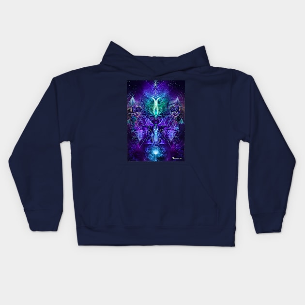 Psychonaut Kids Hoodie by Manafold